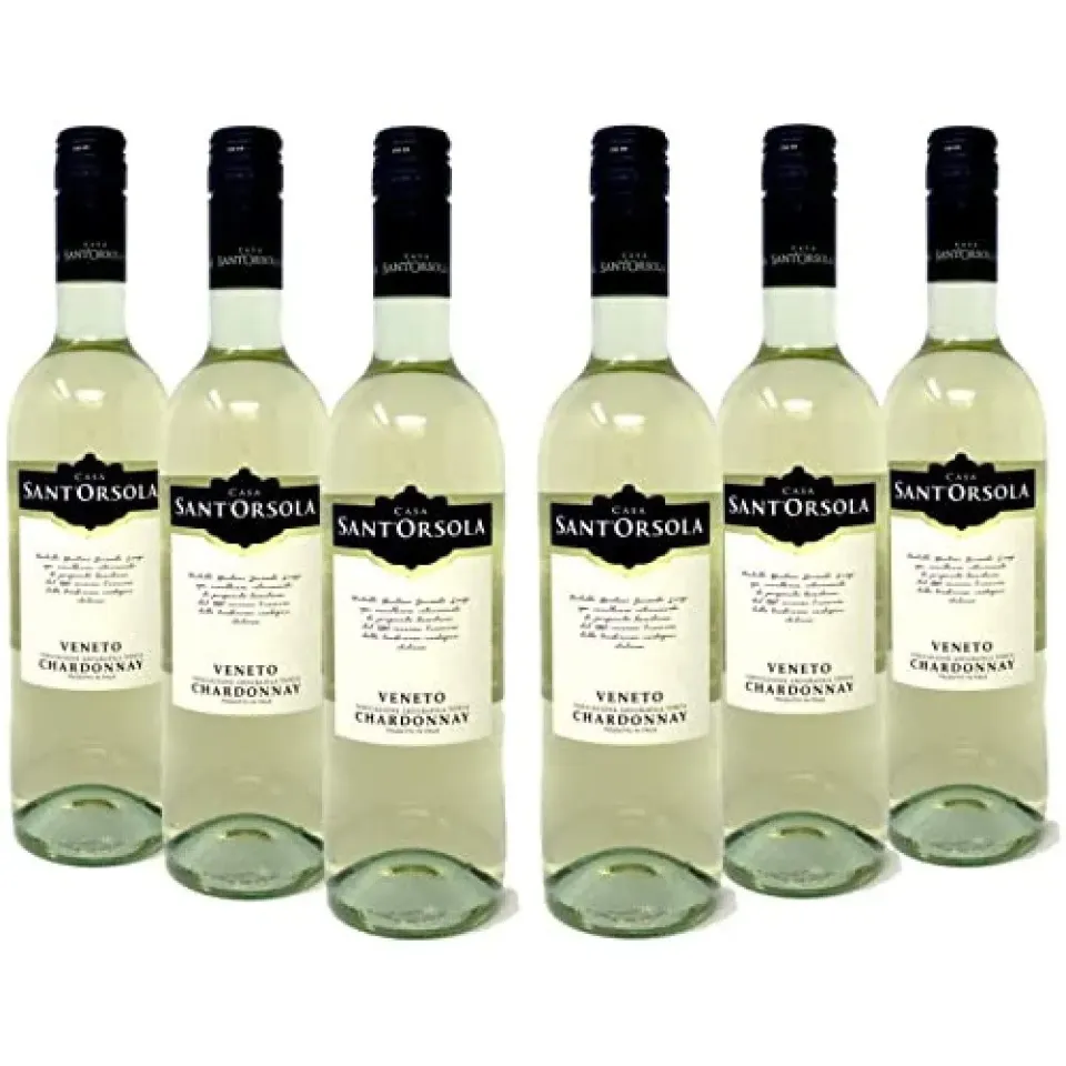 Casa Sant'Orsola Chardonnay Emilia IGT Bianco 6x750 ml secco