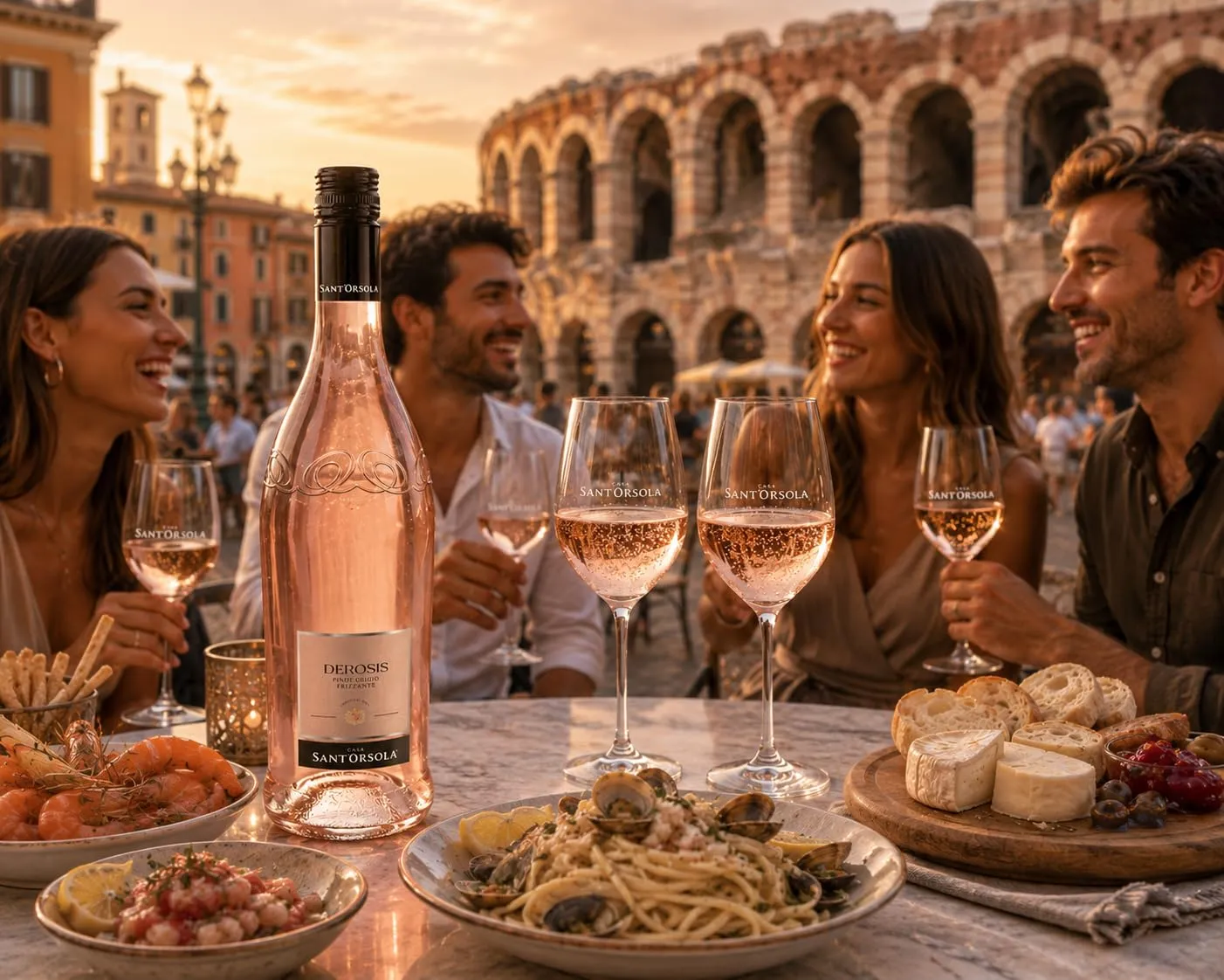 Sant'Orsola Derosis Pinot Grigio rosé frizzante 6x750 ml