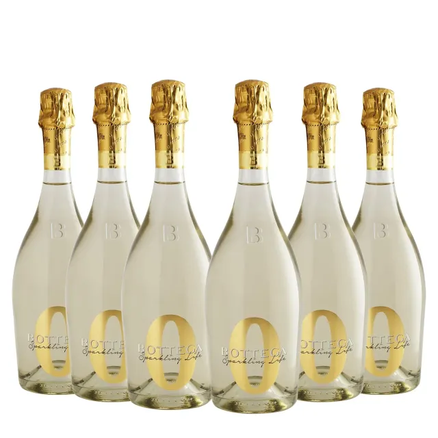 Bottega Sparkling Life 0 Bianco Spumante Analcolico 6x750ml Zero