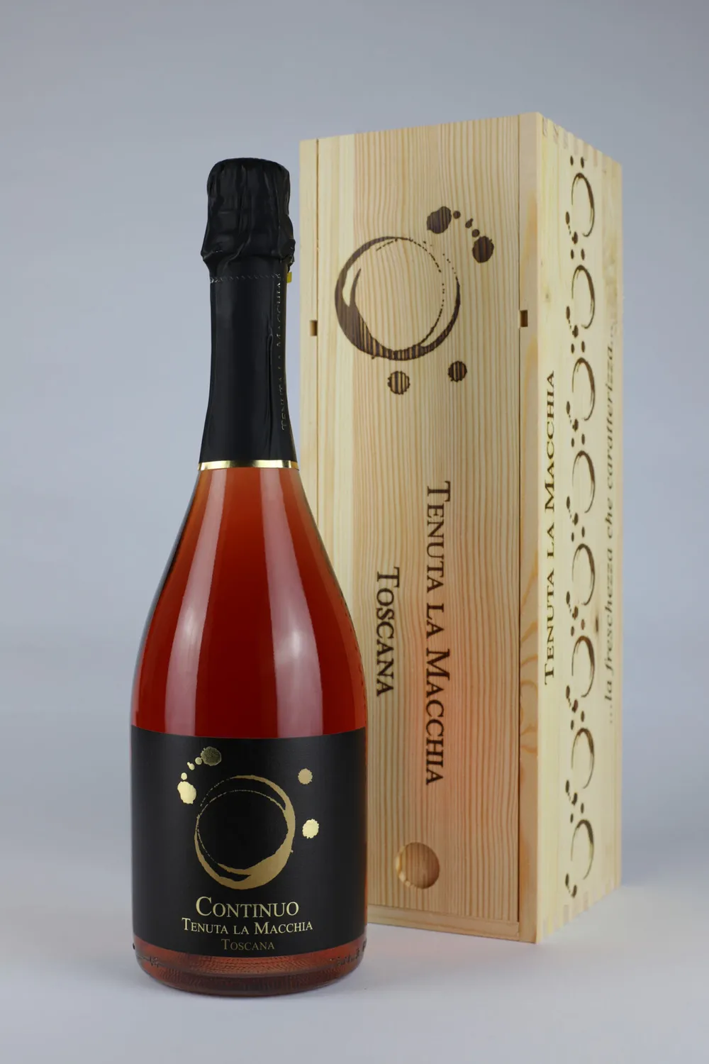 Tenuta La Macchia Scatola Legno per 1 Bottiglia regalo
