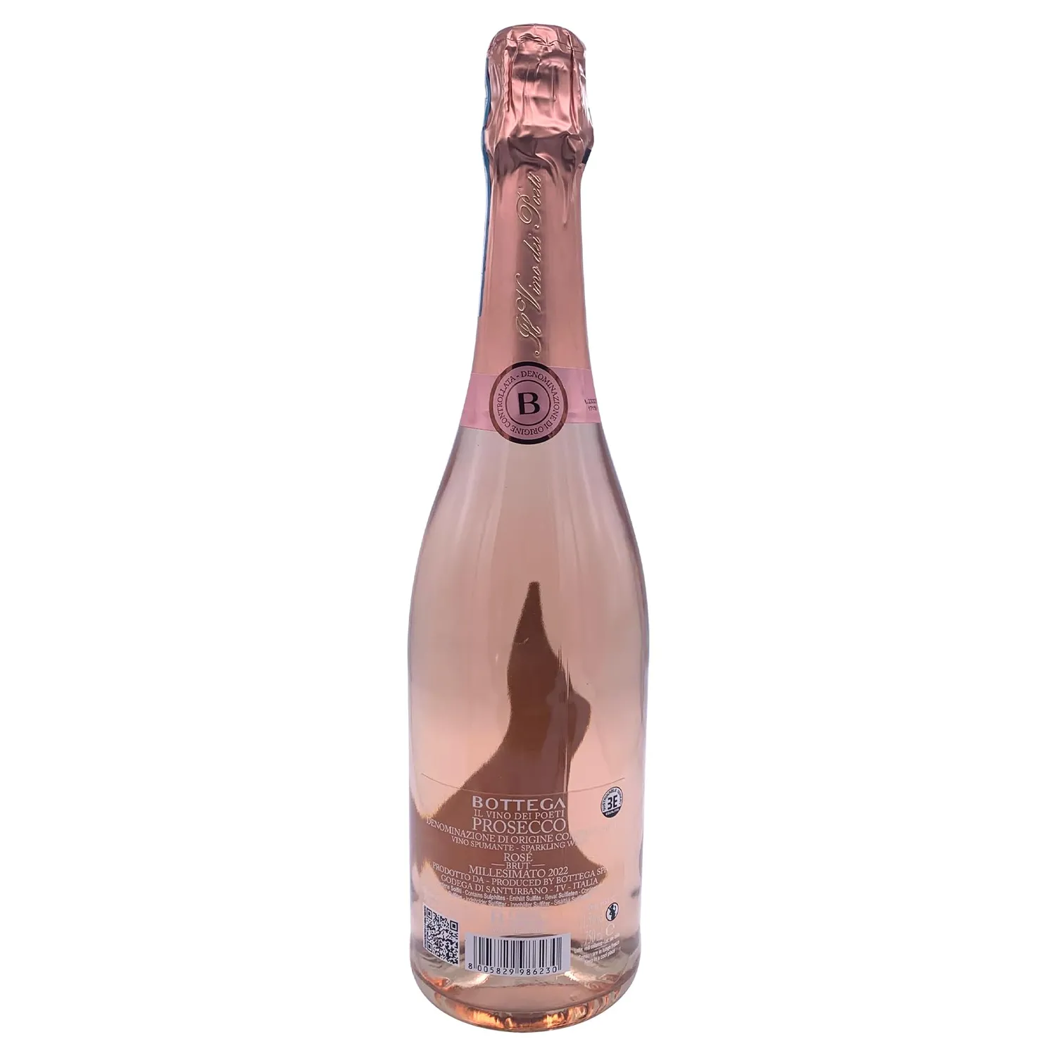 Bottega Vino dei Poeti Prosecco Rosé spumante brut 750 ml