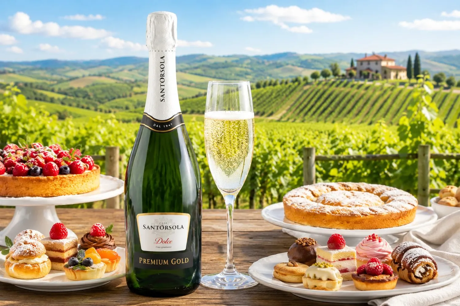 Sant'Orsola Cuvée Dolce spumante 750ml aromatico