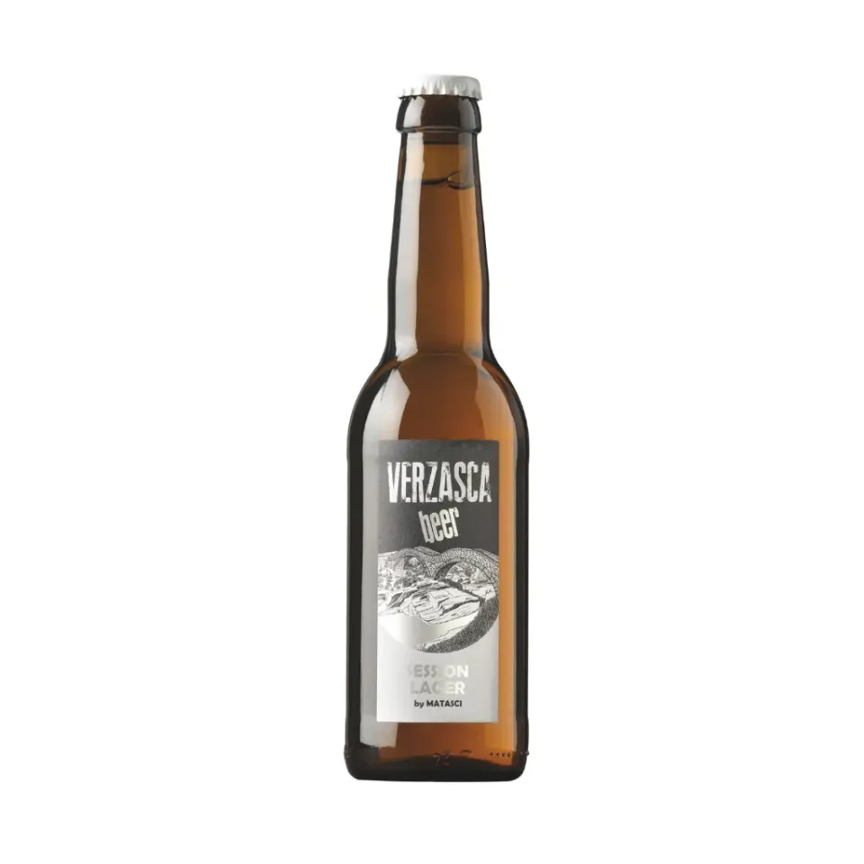 Matasci Verzasca Beer Session Lager birra 33 CL bassa fermentazione
