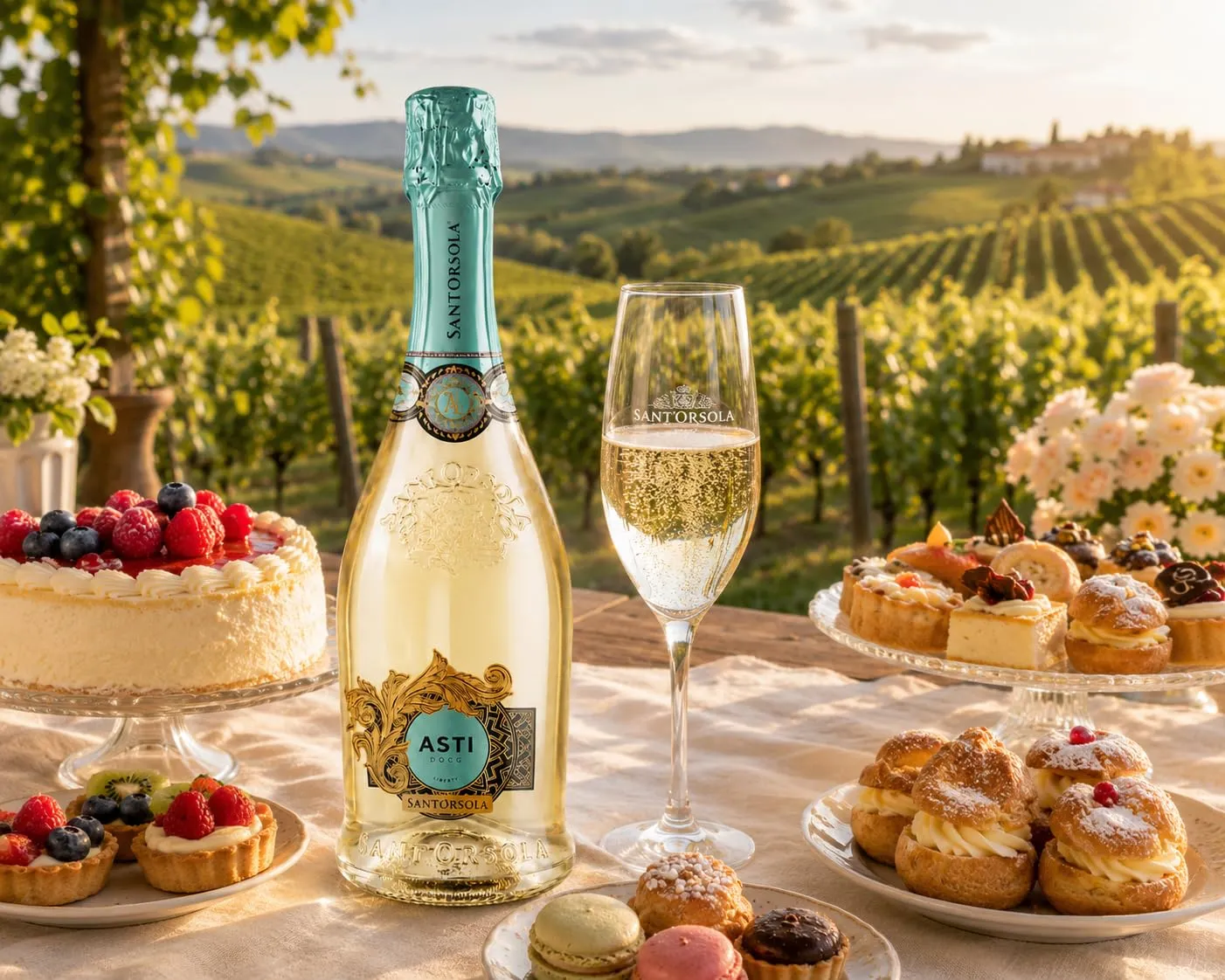 Sant'Orsola Liberty Moscato d'Asti spumante 6x750 ml dolce