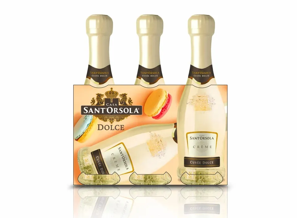 Sant'Orsola Cuvée Creme dolce vino bianco 3x200 ml