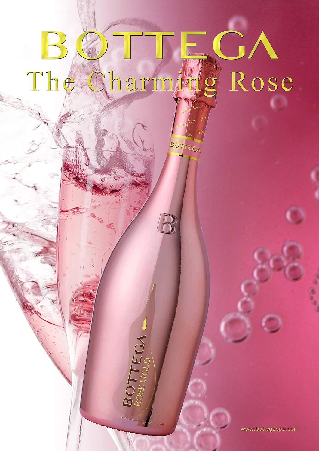 Bottega Rose Gold Pinot Nero spumante rosé 750 ml brut