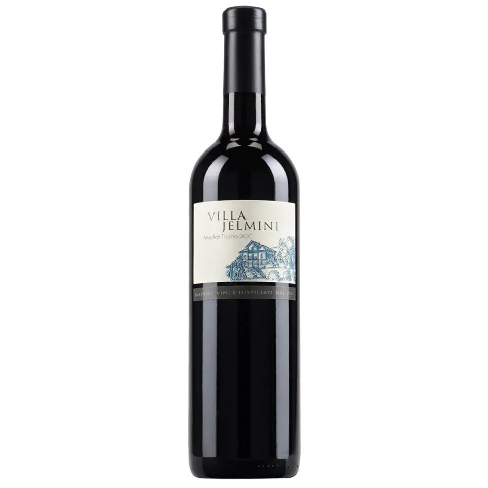 Matasci Terroir Villa Jelmini Merlot Ticino DOC vino rosso 37.5 CL leggero