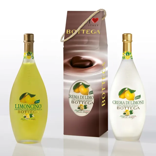 Bottega Cuor di Limone liquore e crema 2x500ml dolce