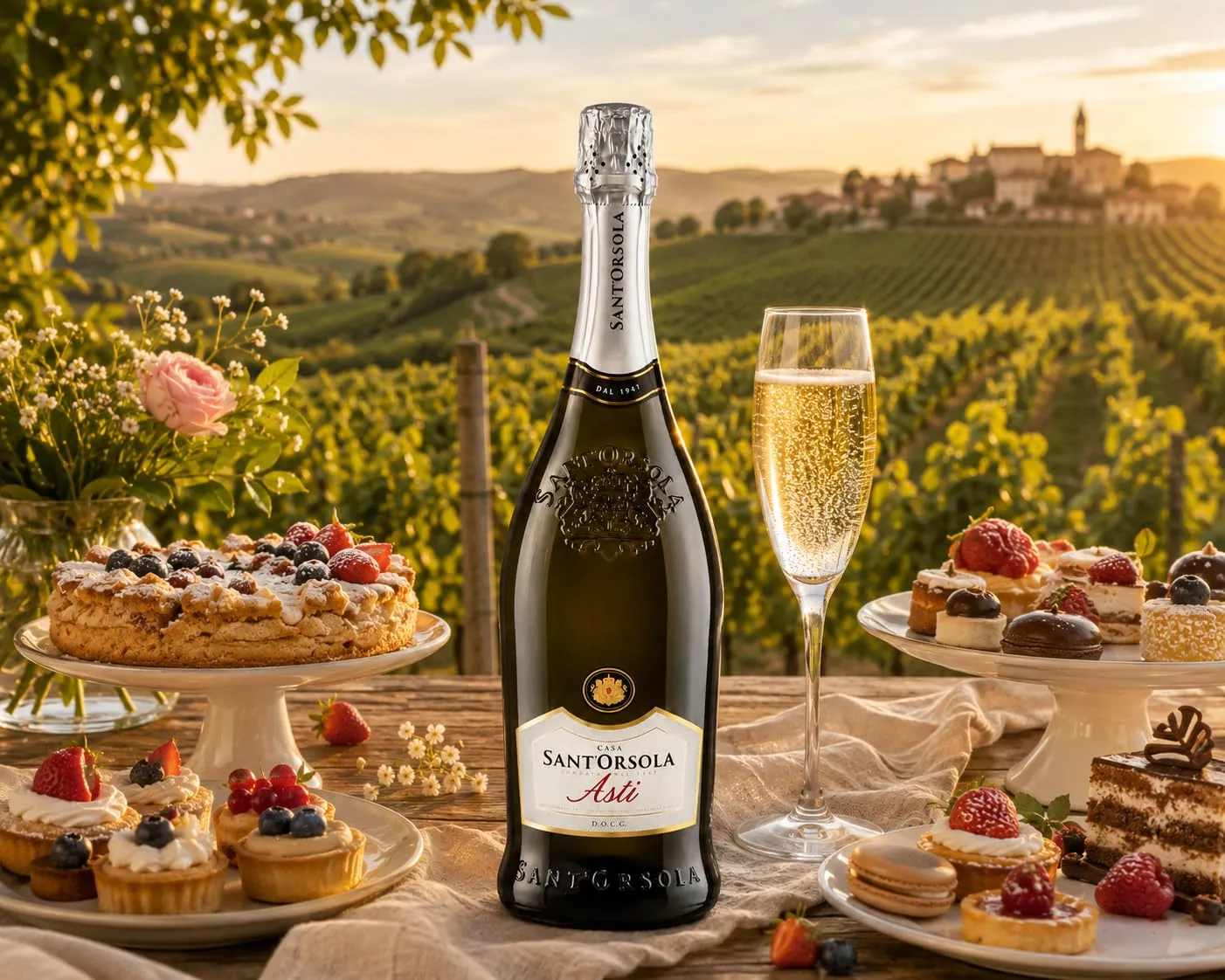 Sant'Orsola Moscato d'Asti DOCG Spumante 6x750 ml dolce