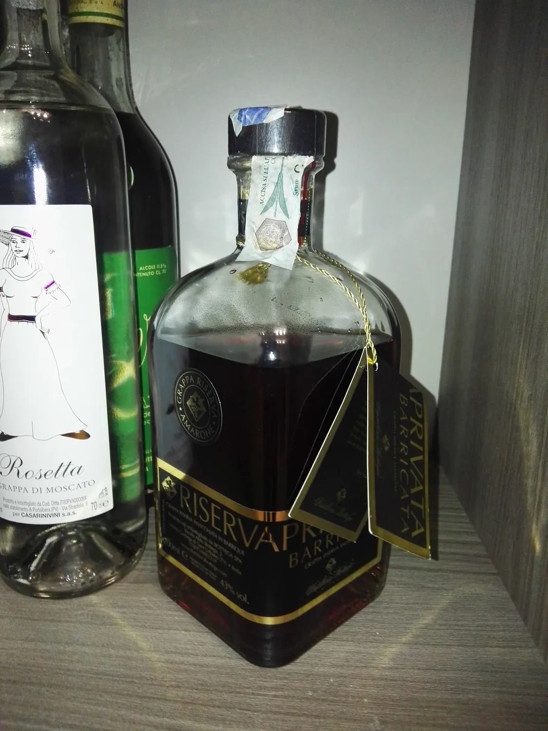 Bottega Riserva Privata Amarone Grappa Barricata 700 ml Ambrata