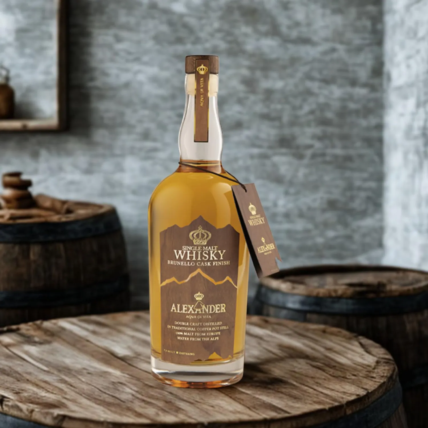 Bottega Alexander Brunello Cask Finish whisky 700 ml 43%