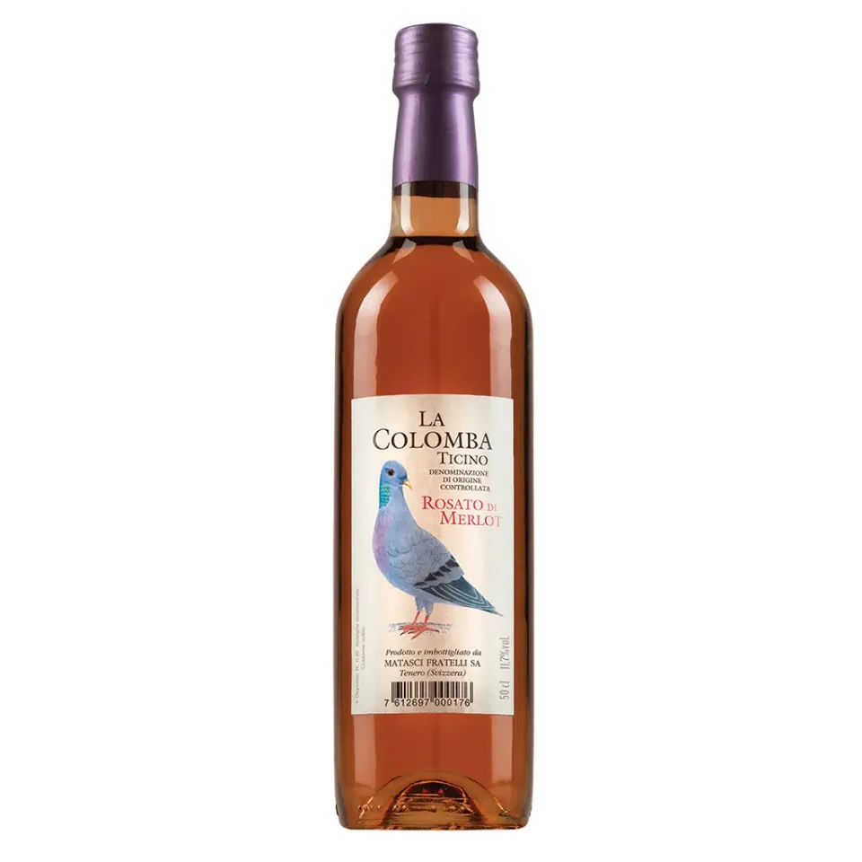 Matasci La Colomba Rosato Merlot Ticino DOC 50 CL secco