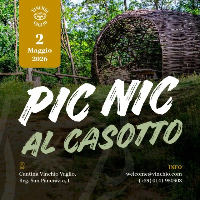 Vinchio Vaglio Picnic al Casotto 2 maggio evento
