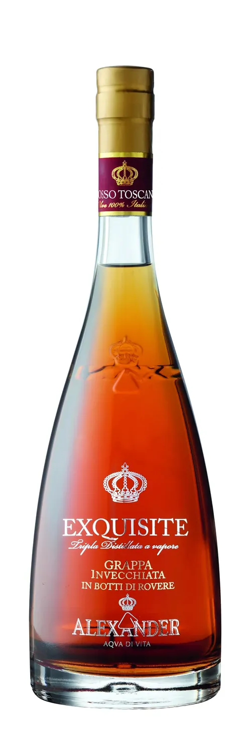 Alexander Exquisite Grappa di Prosecco Invecchiata 700ml ambrata