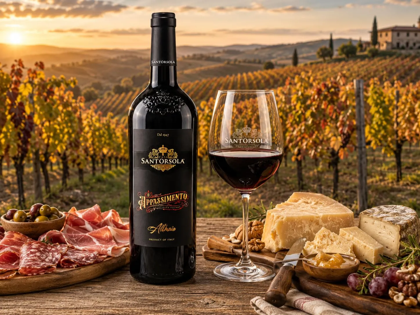 Sant'Orsola Althaia Appassimento vino rosso 750 ml corposo