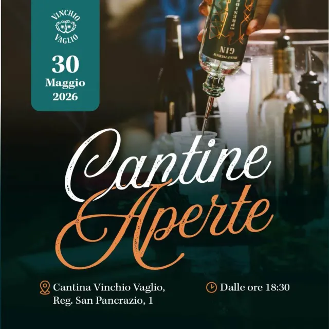 Vinchio Vaglio Cantine Aperte 30/05/26 evento degustazione