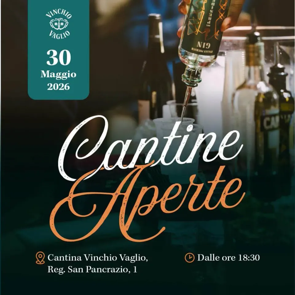 Vinchio Vaglio Cantine Aperte 30/05/26 evento degustazione