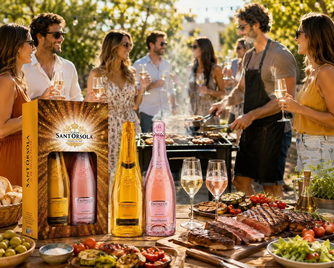 Sant'Orsola Prosecco DOC Millesimato Set 2x750 ml Extra Dry