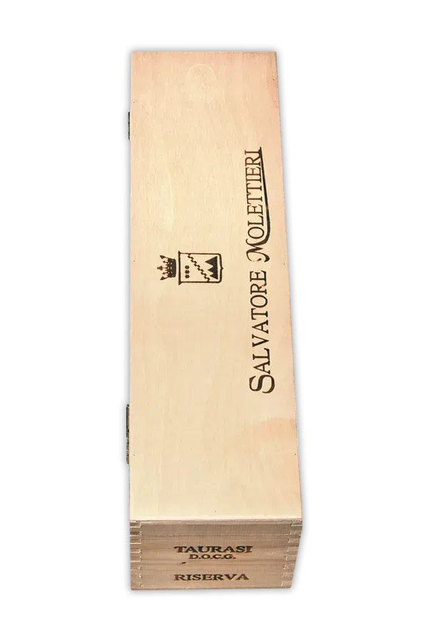 Salvatore Molettieri Cassetta Legno 1 Bottiglia porta vino singolo