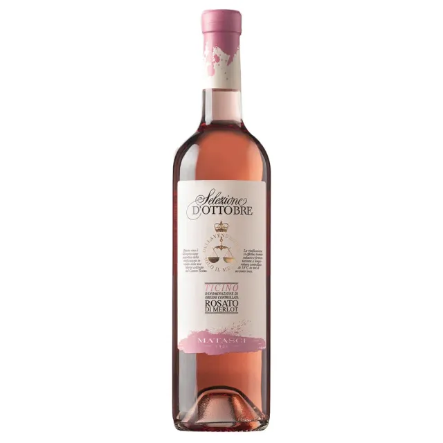 Matasci Selezione d'Ottobre rosato Merlot 75 cl fresco