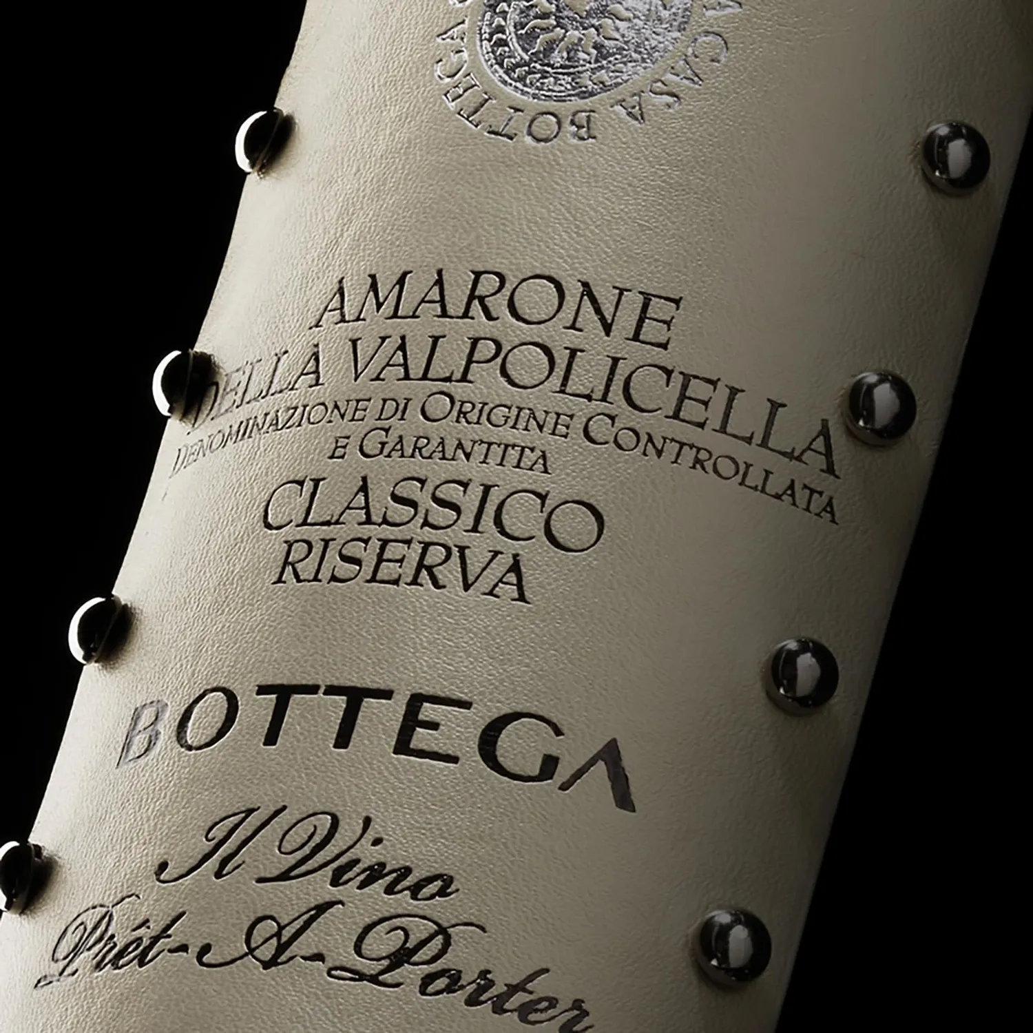 Bottega Prêt-à-Porter Amarone Riserva vino rosso 750 ml pelle