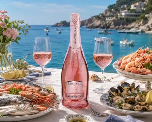 Sant'Orsola Prosecco Rosé DOC Millesimato Extra Dry 750ml