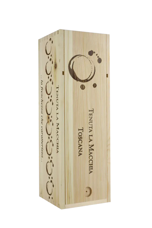 Tenuta La Macchia Scatola Legno per 1 Bottiglia regalo