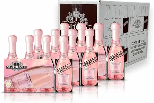 Casa Sant'Orsola Prosecco Rose DOC Mini 4x200 ml Extra Dry