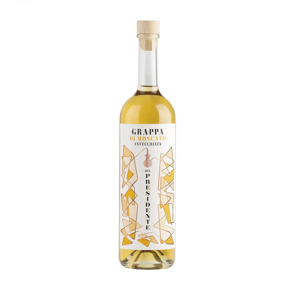 Vinchio Vaglio Grappa del Presidente di Moscato distillato