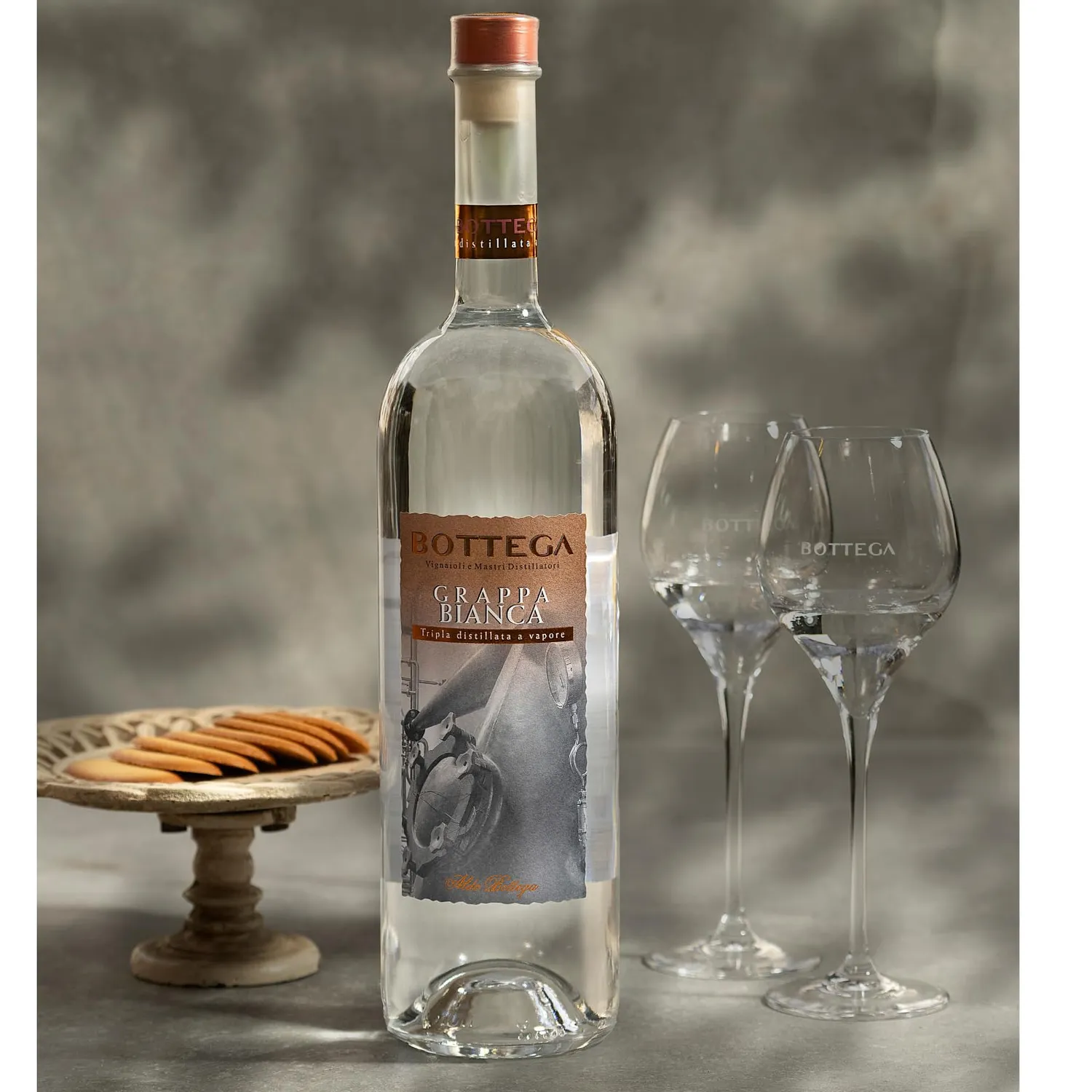 Bottega Aldo Grappa Bianca Tripla Distillazione 1L fresca