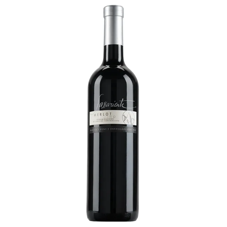 Matasci Sassariente Merlot vino rosso 50 CL 2022