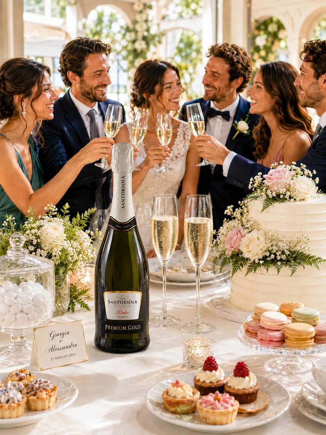 Sant'Orsola Cuvée Dolce spumante 750ml aromatico