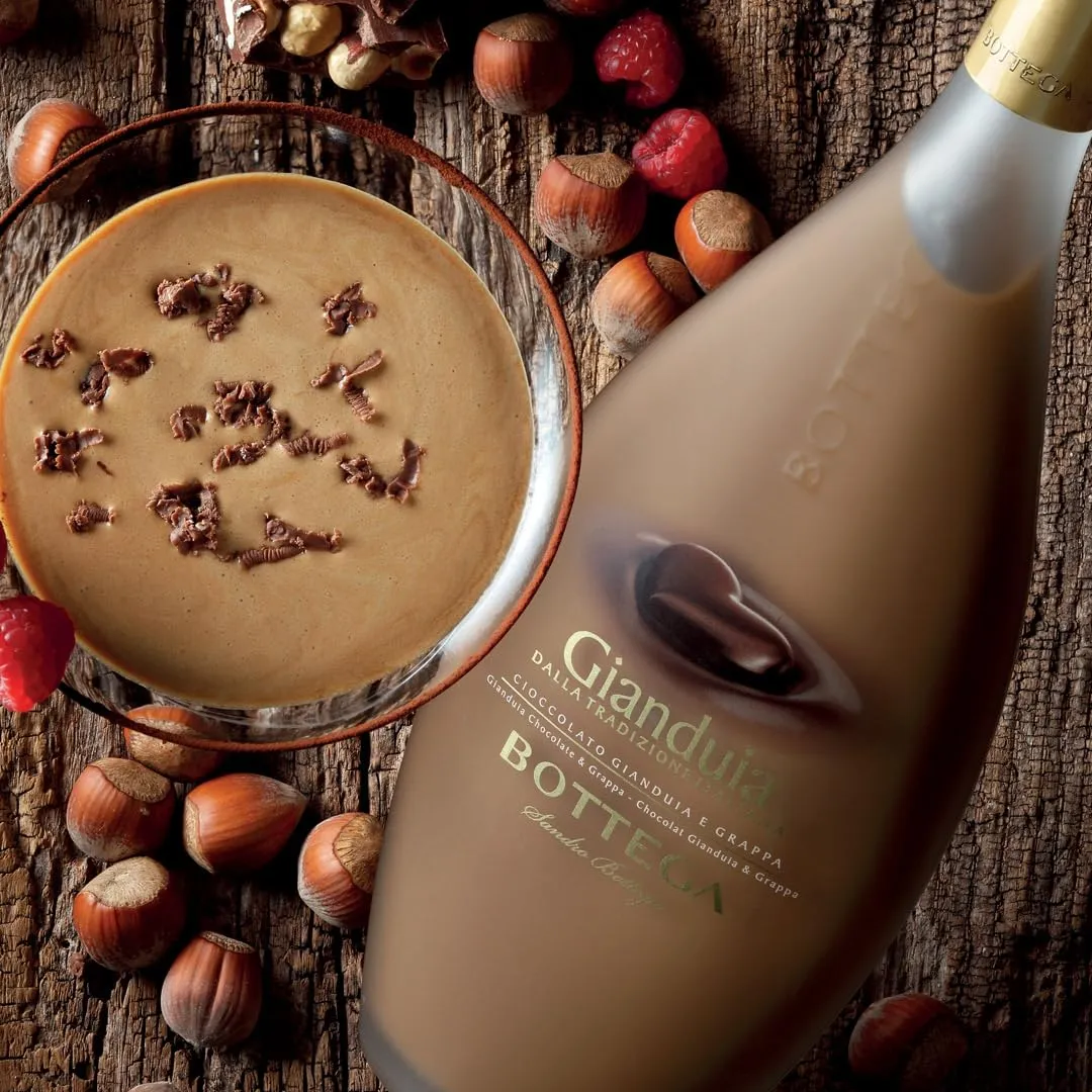 Bottega Black & White liquori cremosi 2x500 ml Fiordilatte Gianduia