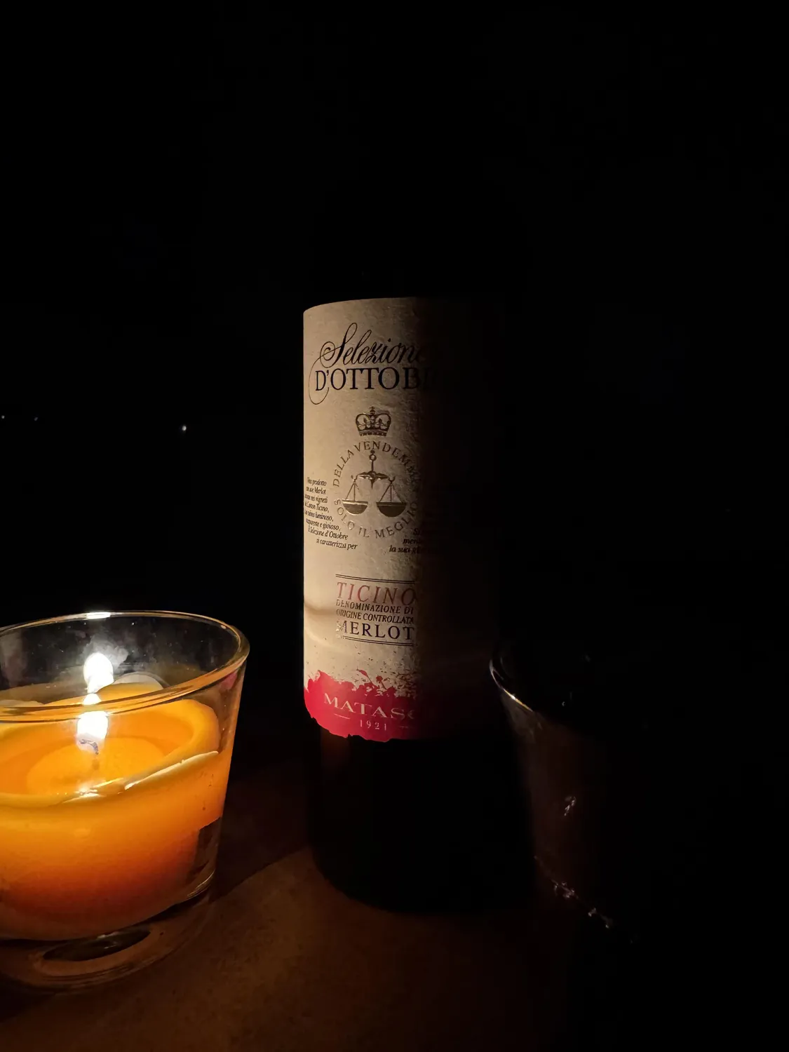 Matasci Selezione d'Ottobre Bianco Merlot Ticino DOC vino bianco 75 CL delicato
