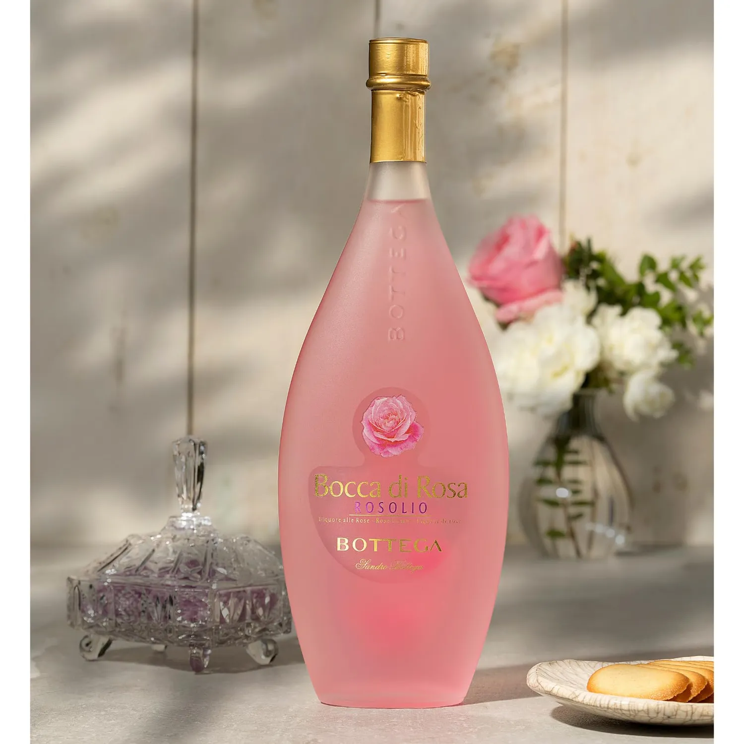Bottega Bocca di Rosa rosolio liquore 500 ml alle rose