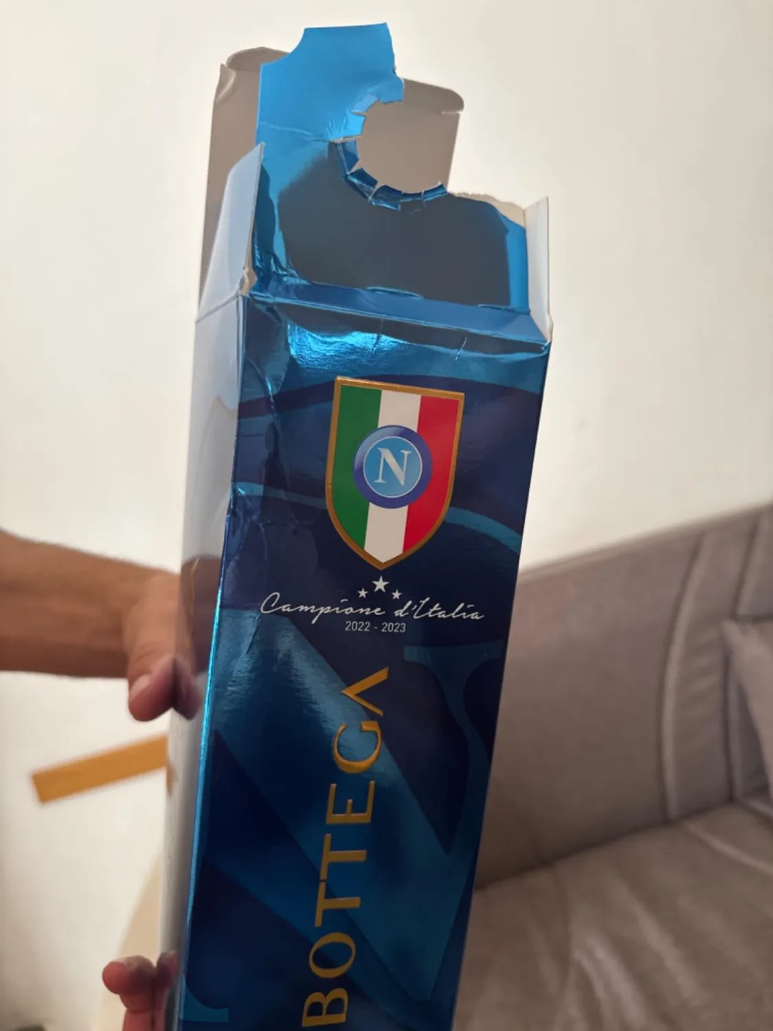 Bottega Prosecco DOC Napoli Scudetto spumante brut 3x750 ml astuccio
