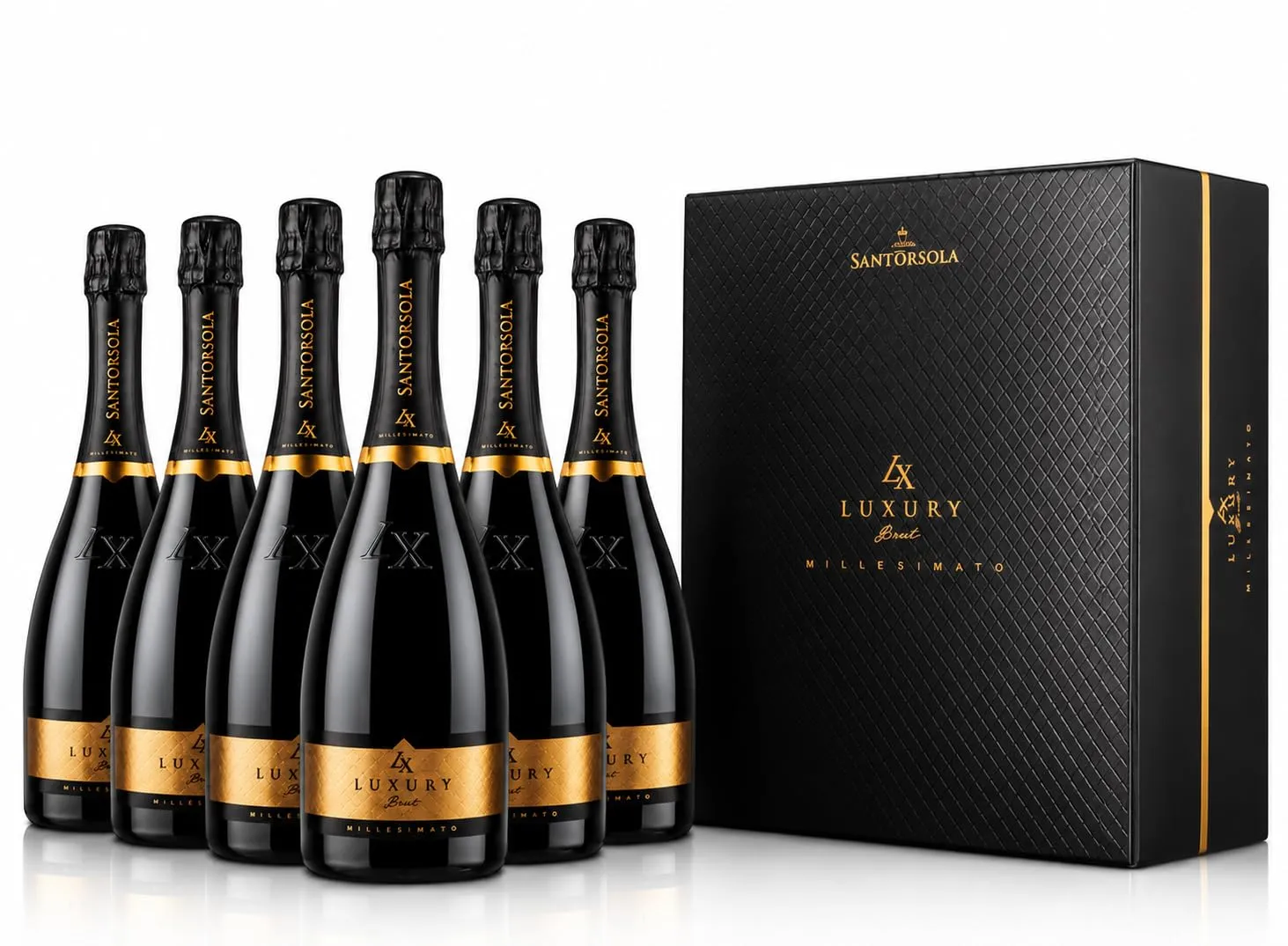 Sant'Orsola LX Prosecco Rose DOC Brut 6x750 ml in box
