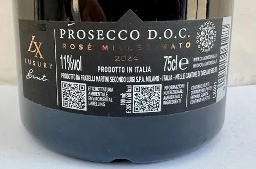 Sant'Orsola LX Prosecco Rose DOC Brut 6x750 ml in box
