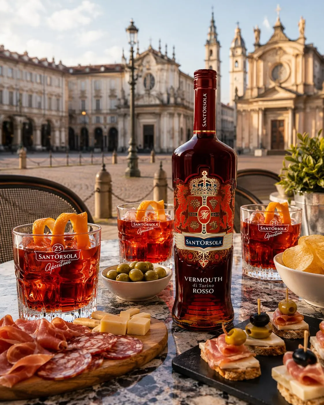 Sant'Orsola Vermouth Rosso Torino spezie 1 l
