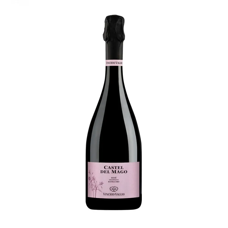 Vinchio Vaglio Castel del Mago spumante rosé extra dry