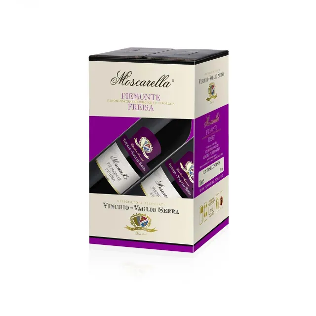 Vinchio Vaglio Moscarella Freisa bag in box 5 litri