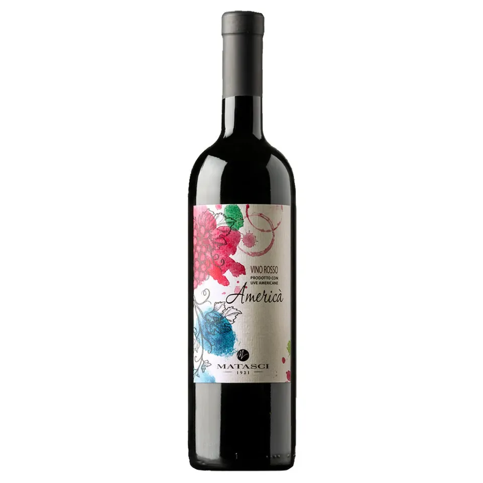 Matasci Americà vino rosso uva americana 75 CL