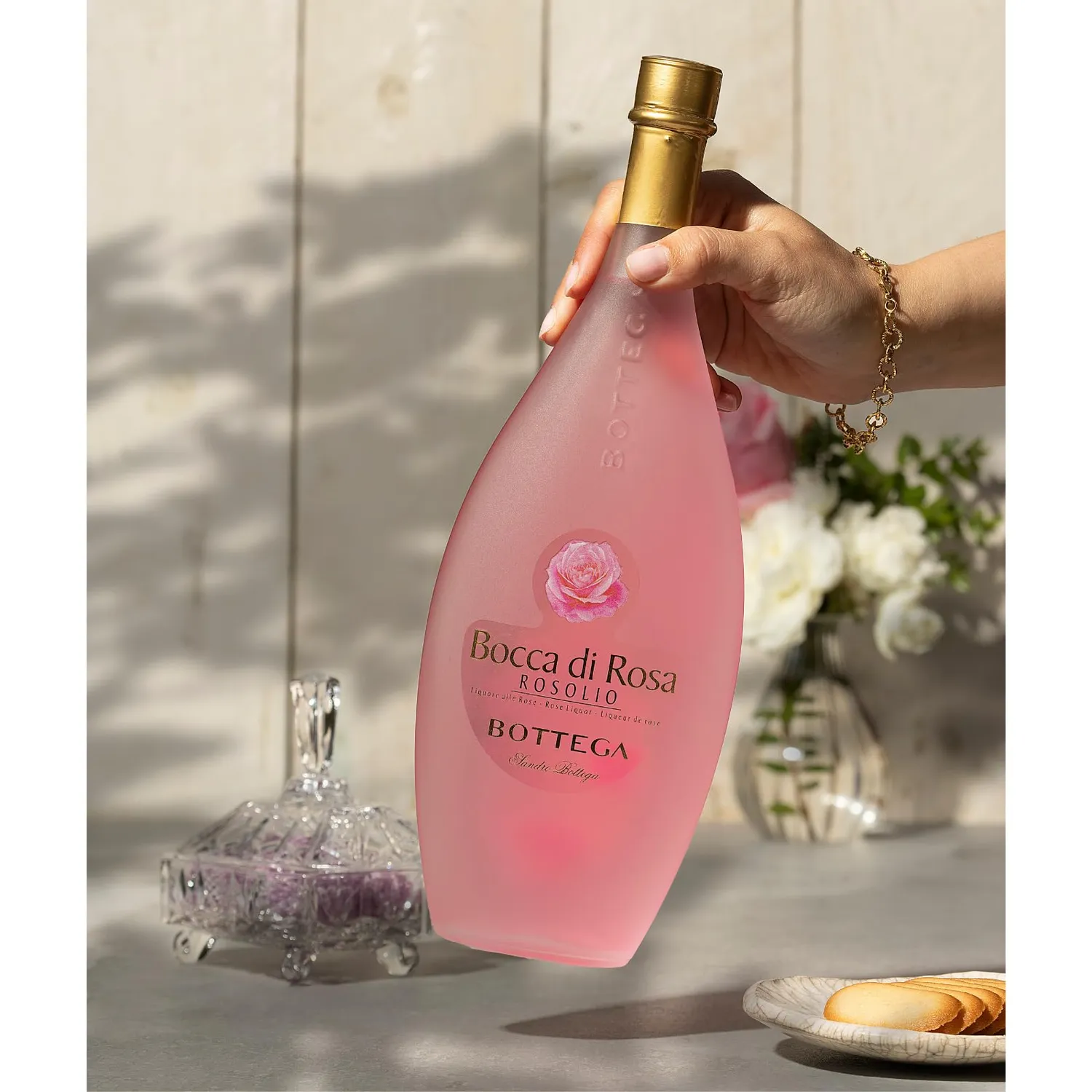 Bottega Bocca di Rosa rosolio liquore 500 ml alle rose
